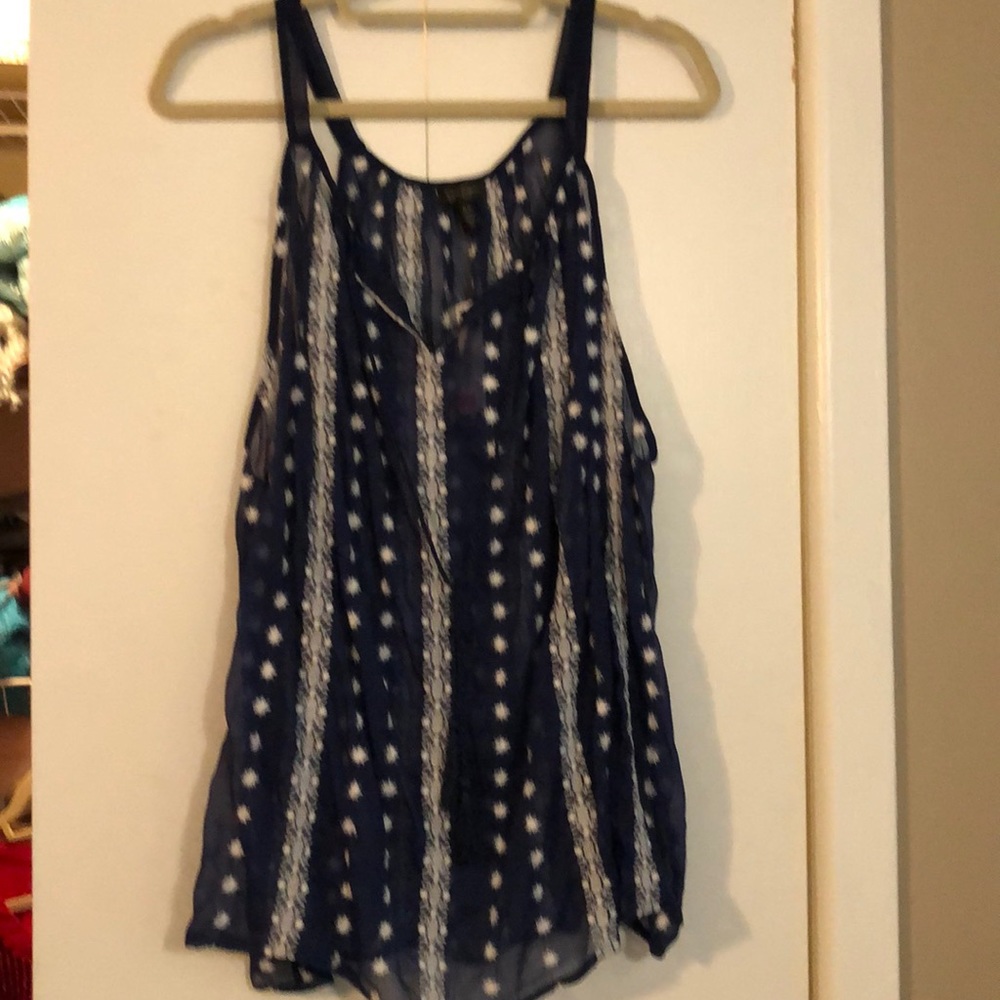 Jessica Simpson Sheer Tank